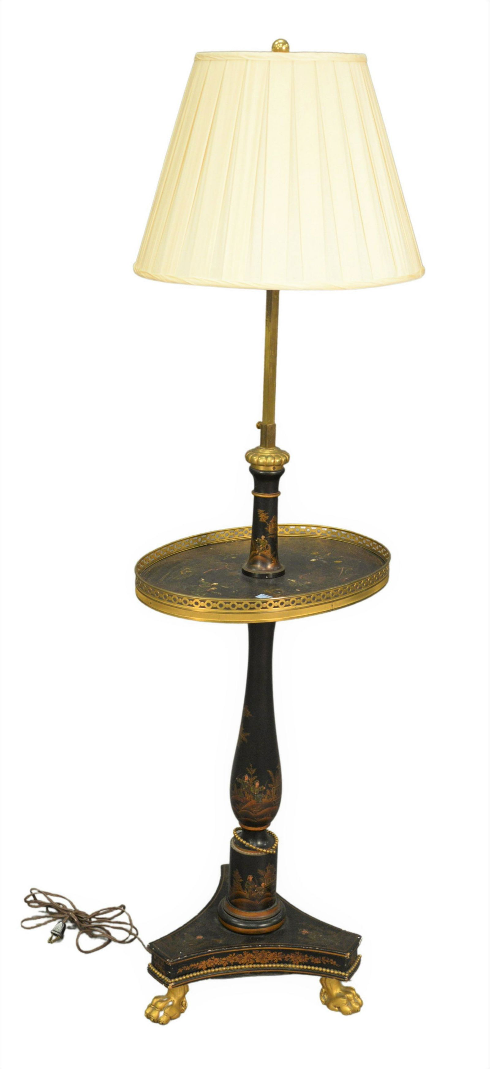 Dreyfous Registered Bridgelux Chinoiserie Floor Lamp (1 of 4)