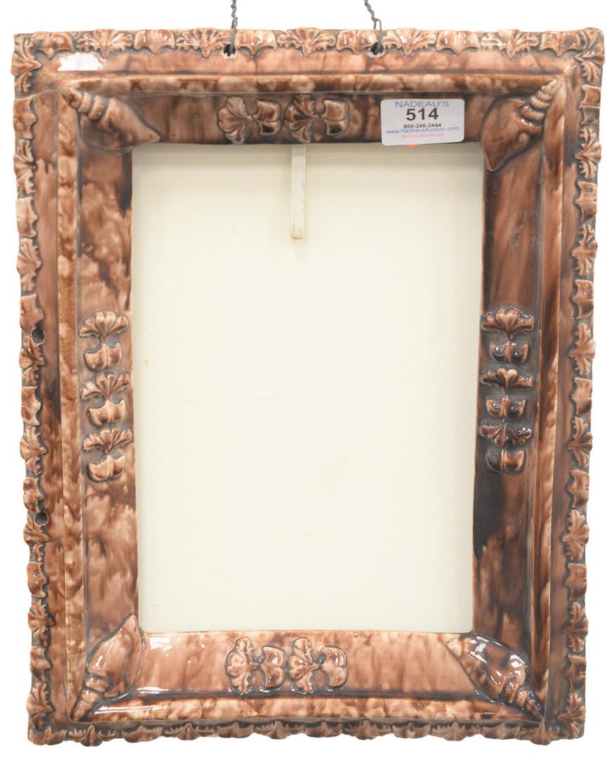 Whieldon Type Earthenware Frame with brown glaze, 18th (1 of 4)