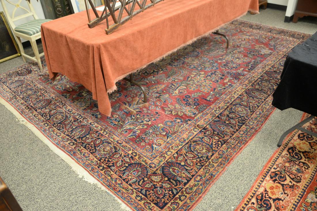 Sarouk Oriental Rug, 8' 1" x 11' 8". (1 of 4)