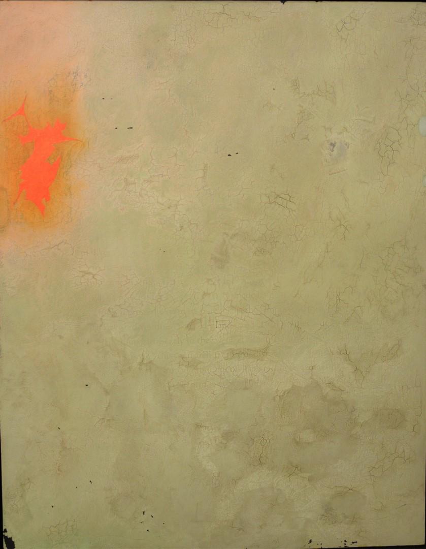 David Moreno (20th century), abstract, 1989, oil on (1 of 5)