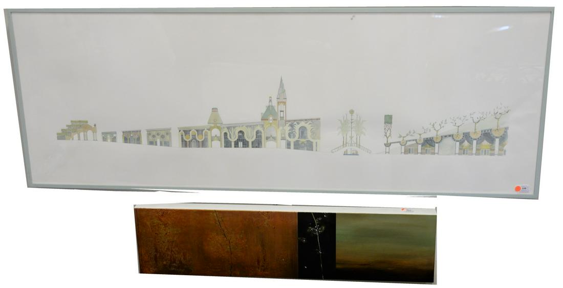 Five Piece Lot, to include Ann Chernow (American, b. (1 of 4)