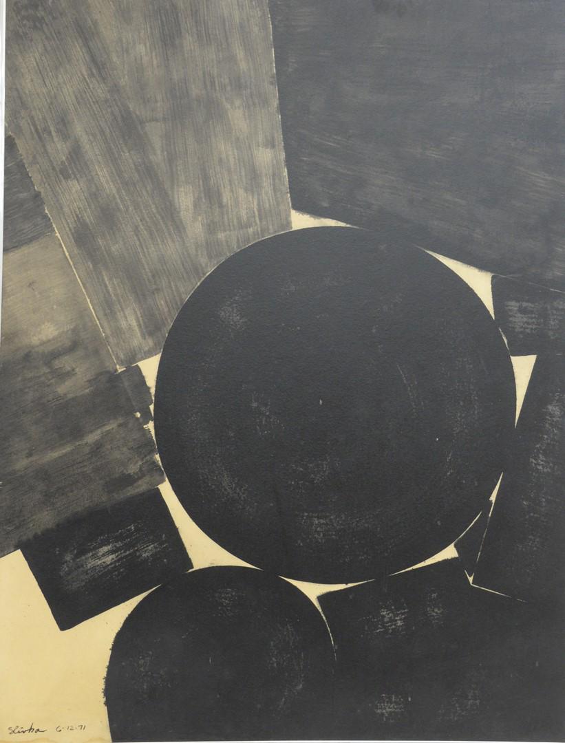 David Slivka (American, 1914-2010), Catalyst, 1971, ink (1 of 5)