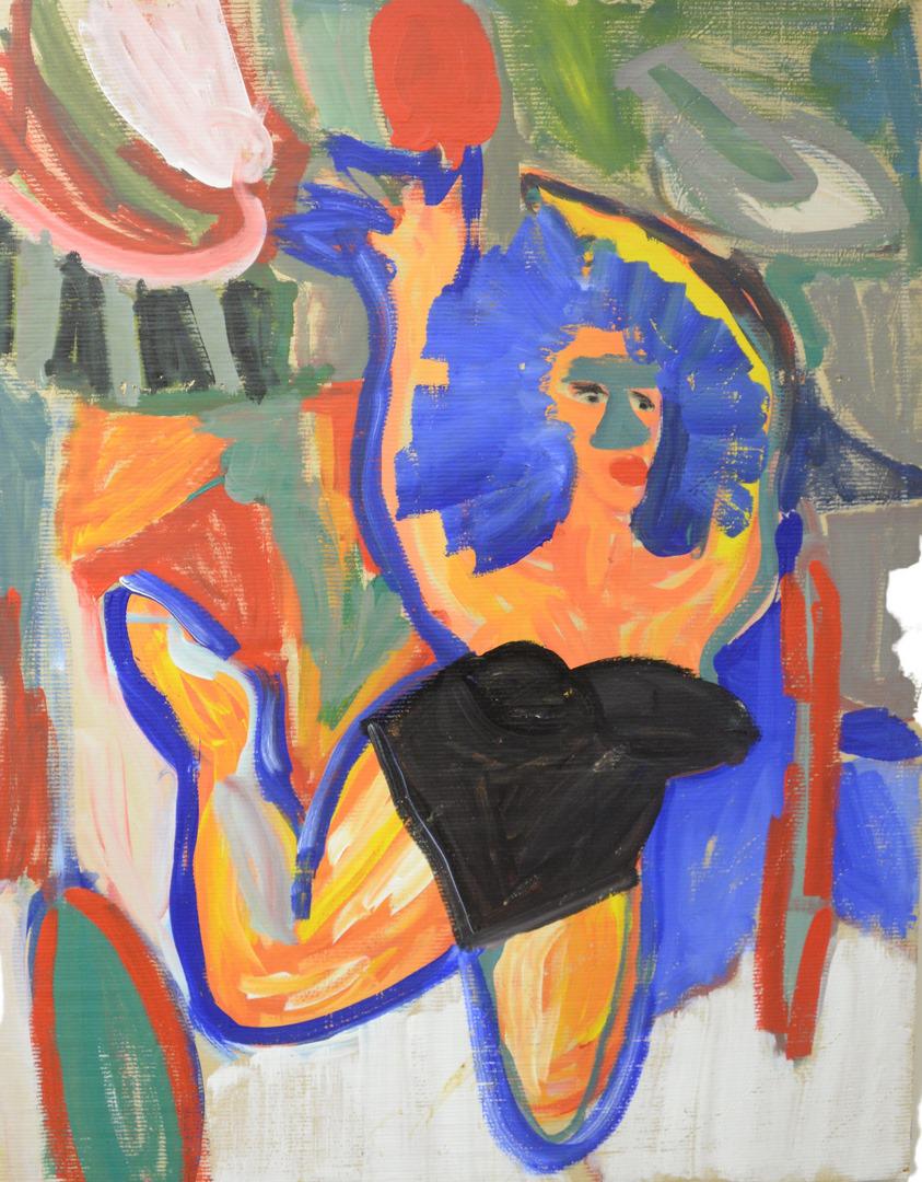 Pepe Mateo Mas (Spanish, 1945 - 2007), Anita, 1983, oil (1 of 4)