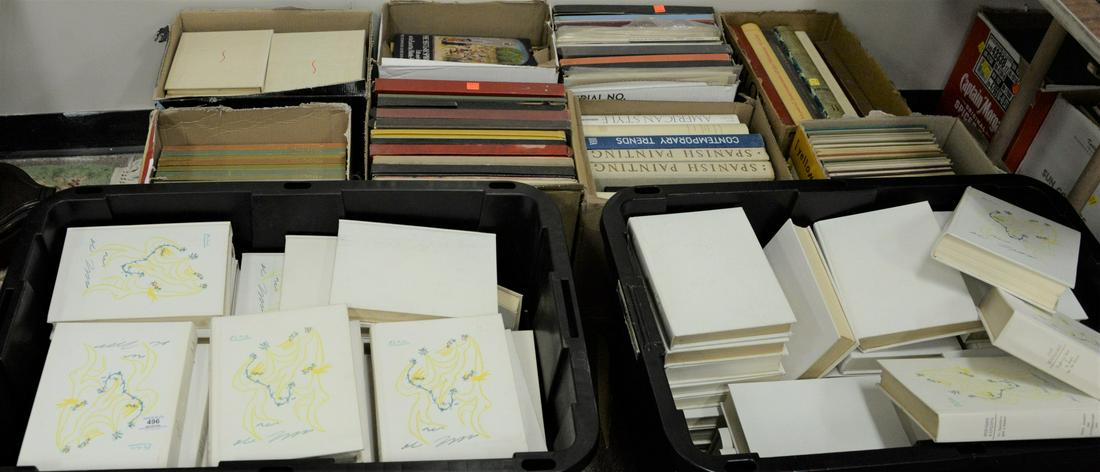 Large Group of Books and Records, to include Picasso, (1 of 6)