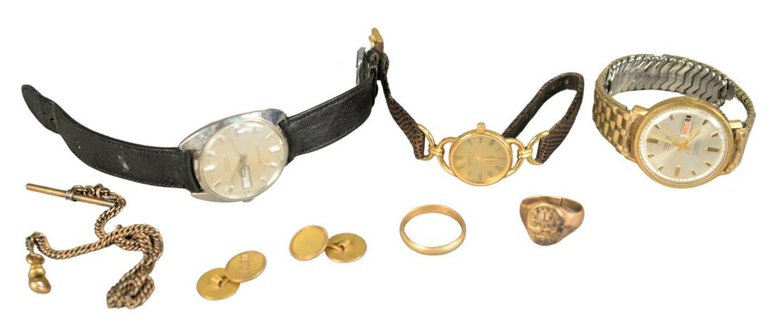 Three watches, to include two mens Gruen Precision (1 of 6)