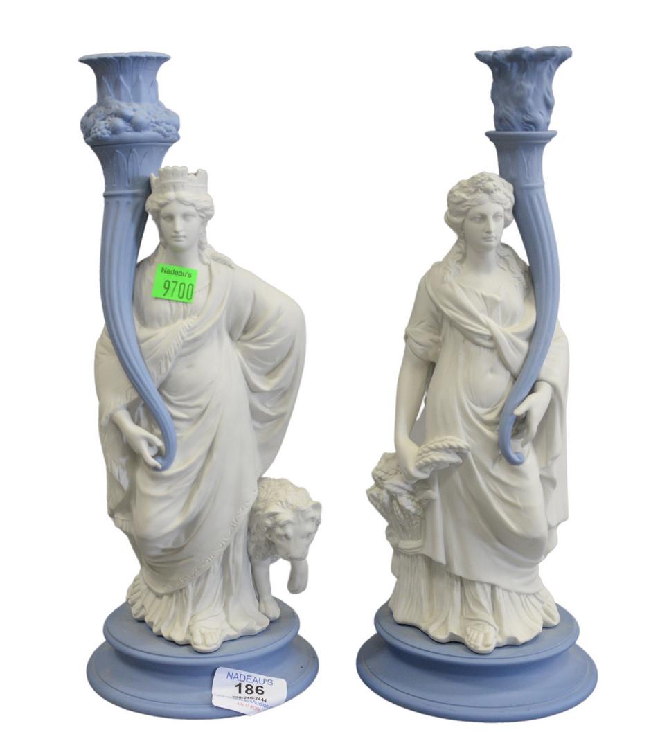Pair of Wedgwood Candlesticks Genius Collection, to (1 of 4)