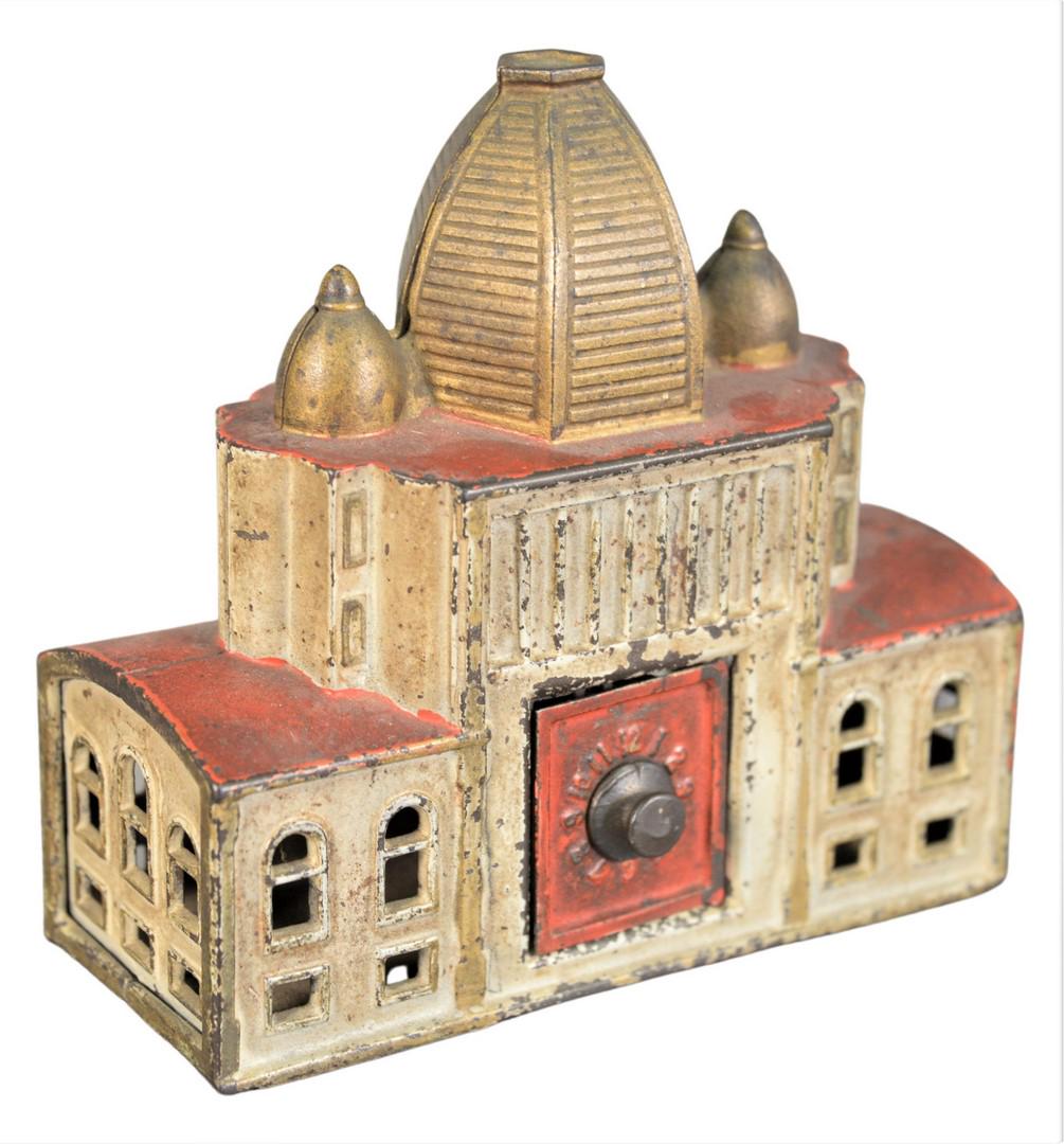 Iron Still Bank, in original paint, World's Fair (1 of 4)