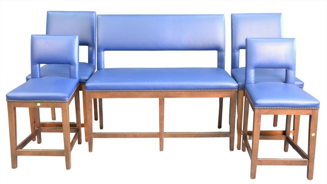 Robert Allen Furniture Five Piece Lot, to include a (1 of 4)