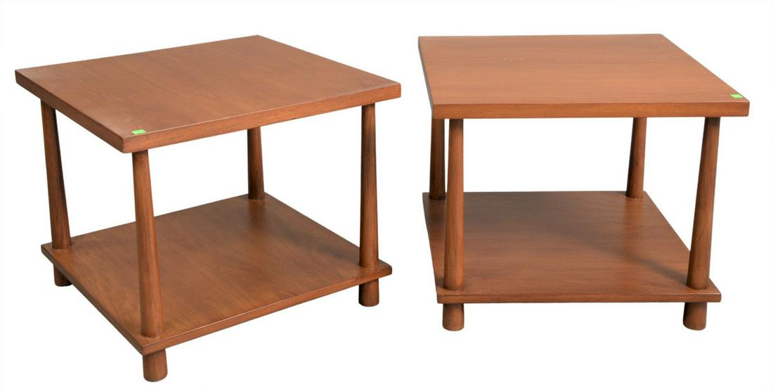 Pair of T.H. Robsjohn-Gibbings for Widdicomb Square End (1 of 4)