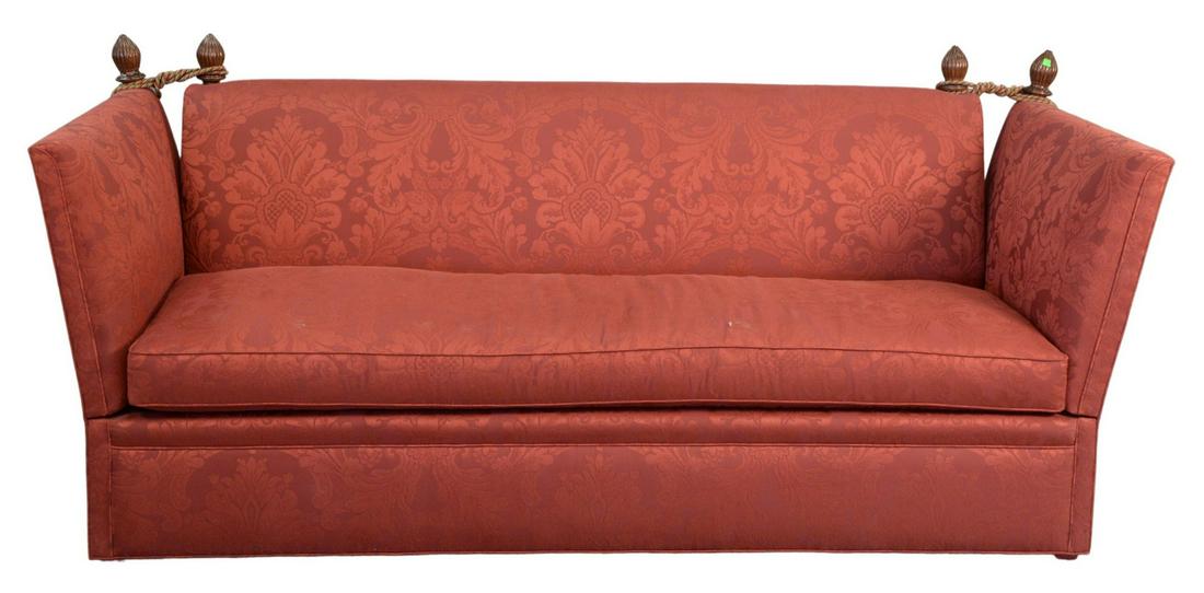 Edward Ferrell Sofa, having Knole drop ends in custom (1 of 4)