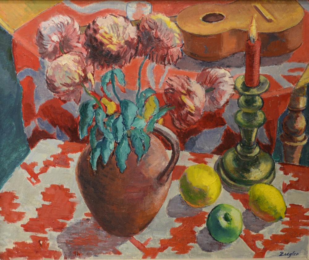 Archibald Ziegler (British, 1903 - 1971), still life (1 of 4)