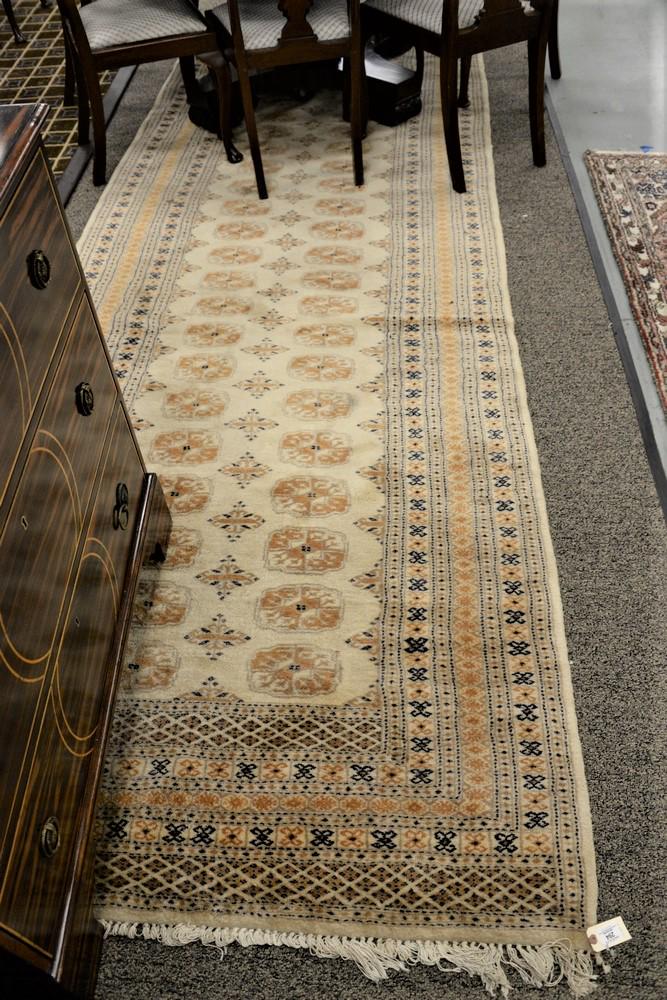Bokhara Oriental Runner, 4' 4" x 12' 5". (1 of 4)