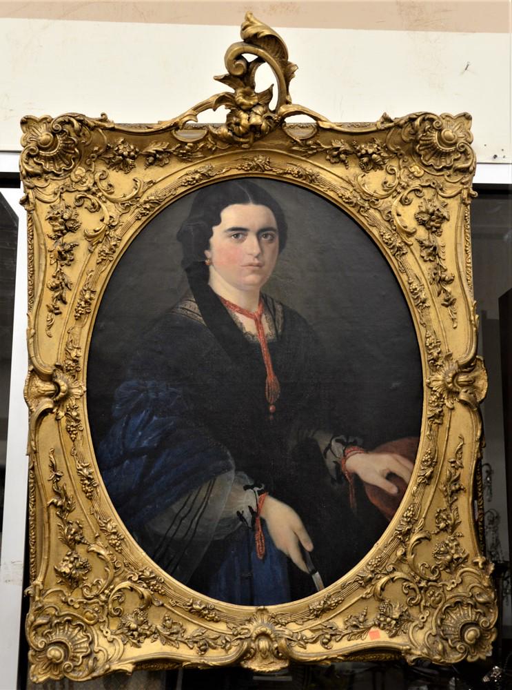 American School (19th Century), Victorian portrait of a (1 of 4)