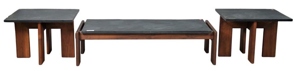 Adrian Pearsall Three Piece Lot, to include a walnut (1 of 5)