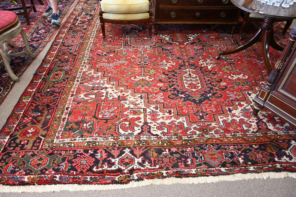 Heriz Oriental Carpet, 11' 2" x 16' 10". (1 of 5)