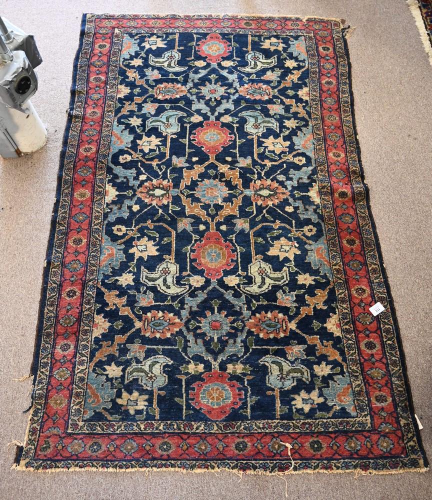 Hamaden Oriental Throw Rug, 3' 4" x 5' 3". (1 of 4)