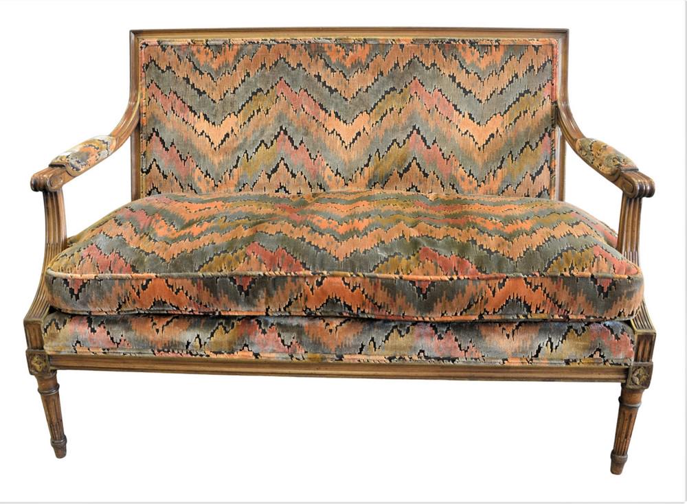 Two Piece Lot, to include a Louis XV style commode (1 of 4)