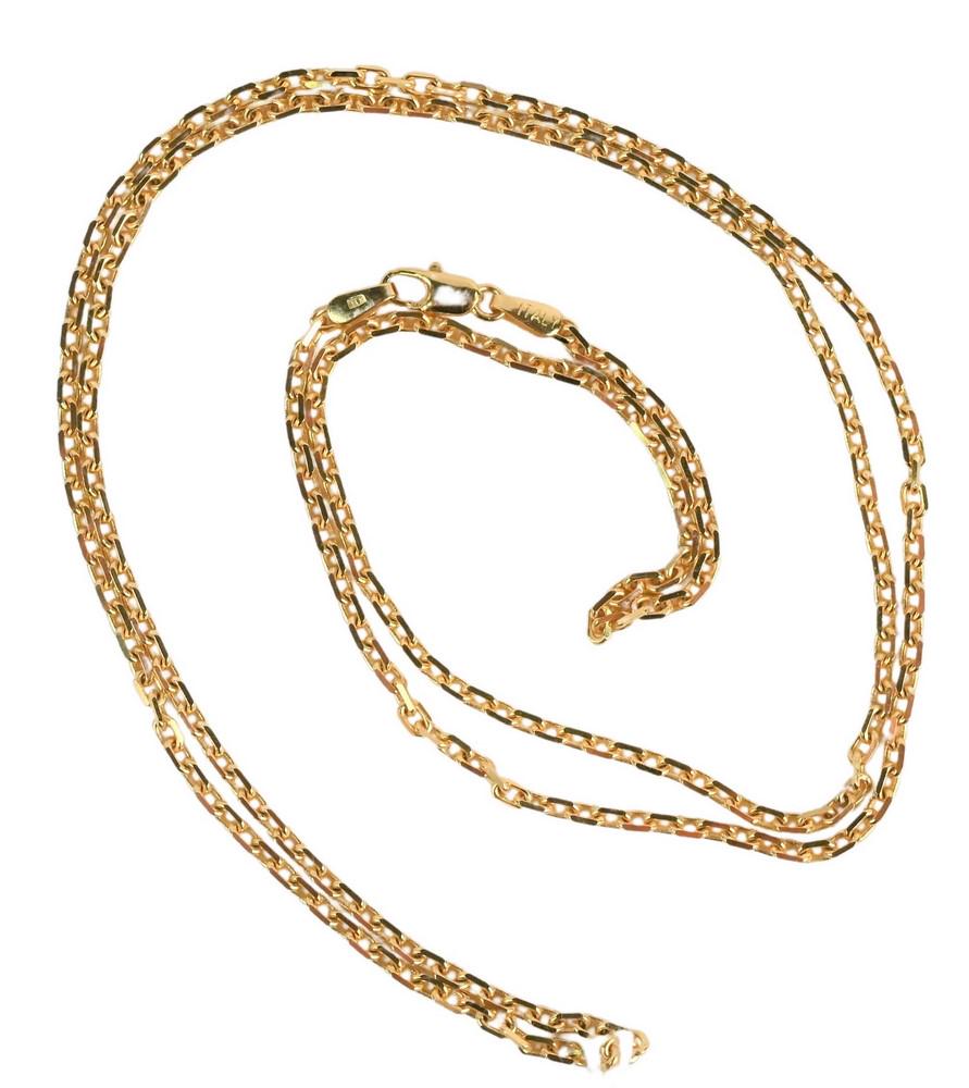 14 Karat Gold Chain, length 26 inches, 9.3 grams. (1 of 3)