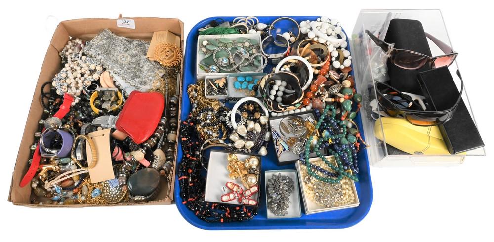 Three Tray Lots of Costume Jewelry, to include (1 of 5)