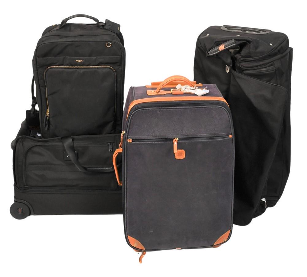 Lot of Luggage, to include designers Tumi and Brics and (1 of 4)