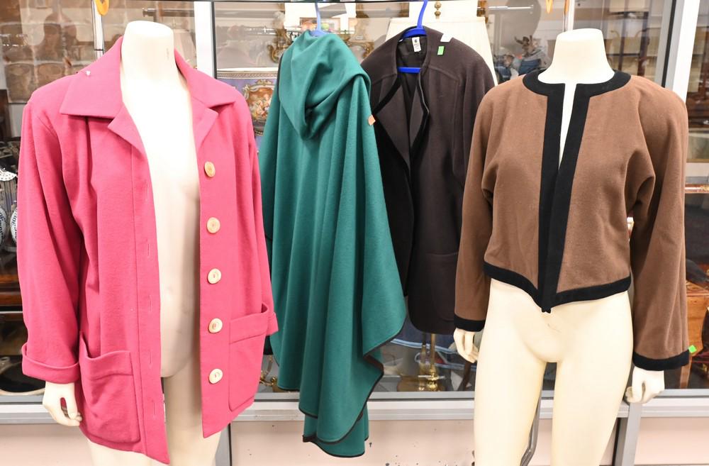 Four Vintage Designer Jackets and Capes, to include a (1 of 4)