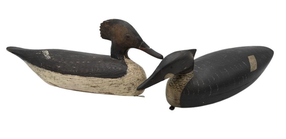 Two Carved Duck Decoys (1 of 5)