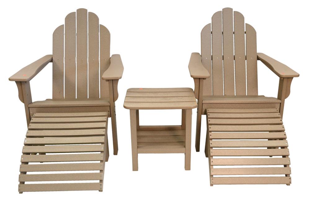 Pair of Malibu Outdoor Living Adirondack Chairs, to (1 of 3)