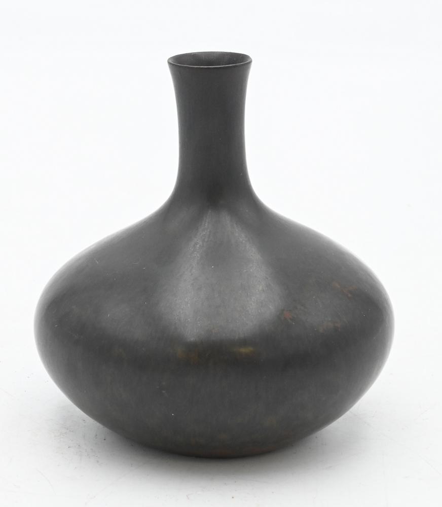 Carl Harry Stalhane Vase, grey having brown flecking, (1 of 3)