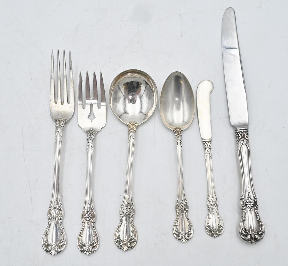 53 Piece Towle Partial Sterling Flatware Set, to (1 of 4)