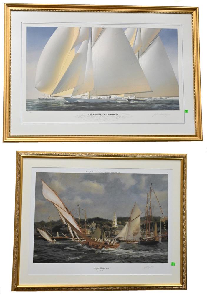 Group of Eight Ship Prints and Lithographs, to include (1 of 4)
