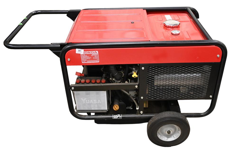 Honda ES 6500 Portable Generator, Provenance: Fifty (1 of 4)