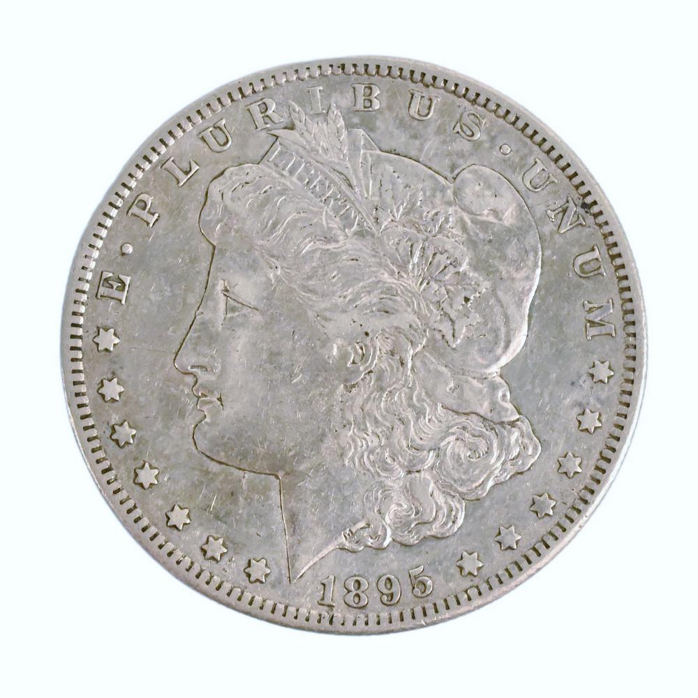 1895 S Morgan Silver Dollar. (1 of 2)