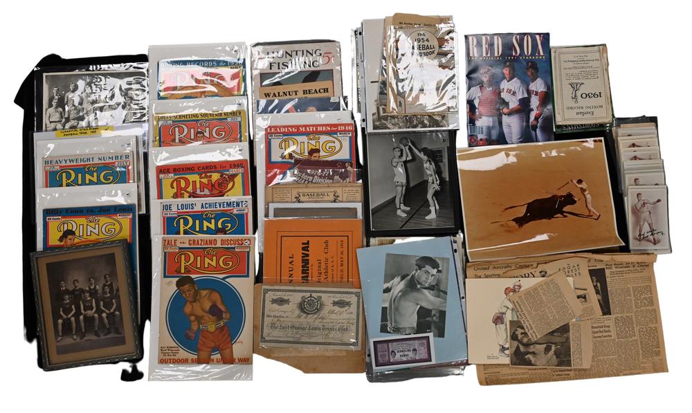 Lot of Sports Related Ephemera, to include baseball, (1 of 6)