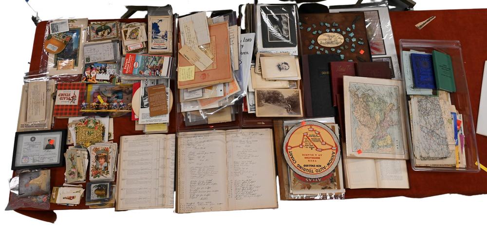 Large Lot of Ephemera, to include travel guides, (1 of 7)