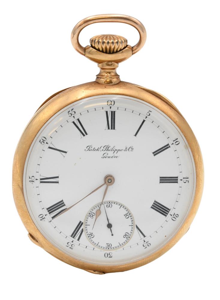 Patek Philippe 18 Karat Gold Pocket Watch, having (1 of 5)