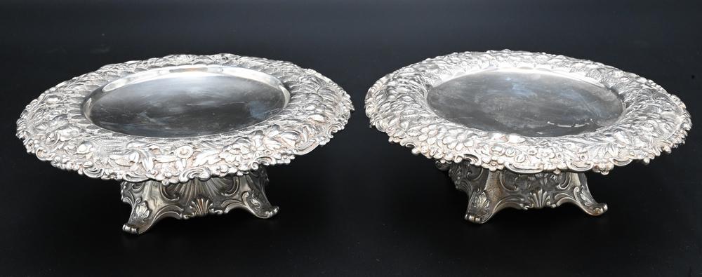 Tiffany & Company Pair of Sterling Silver Compotes, (1 of 3)