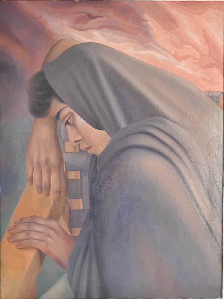 Francisco Dosamantes (1911 - 1986), Sin Titulo, oil on (1 of 6)