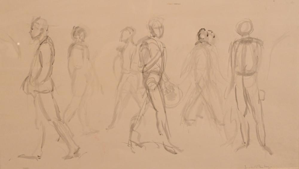 Isabel Wolff Bishop (1902 - 1988), "Men, Women (1 of 6)