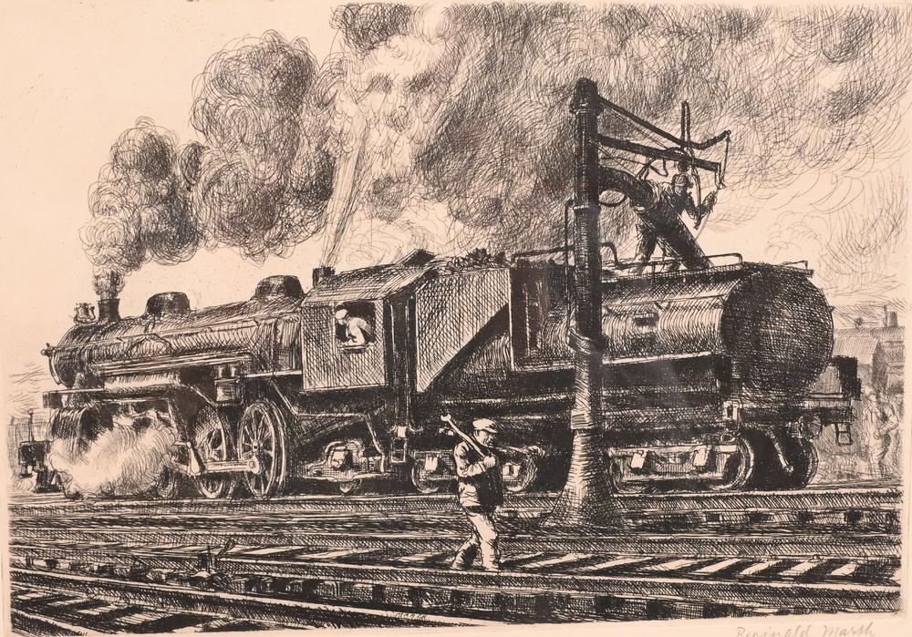 Reginald Marsh (American, 1898 - 1954), Loco-Erie (1 of 6)