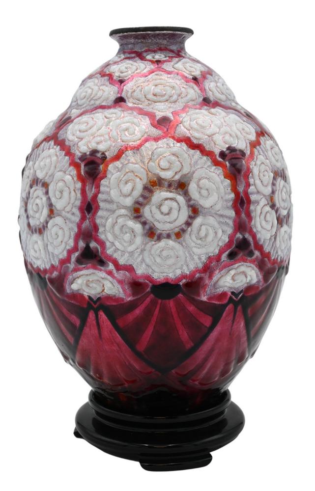 Camille Faure (1874 - 1956), red, white and purple (1 of 7)