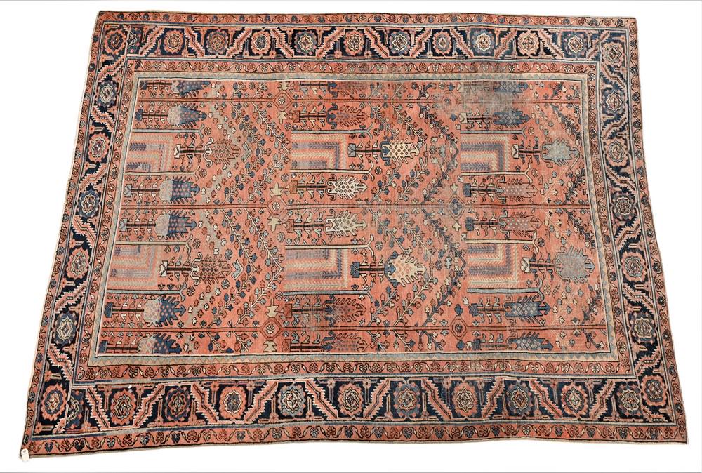 Heriz Oriental Carpet, 19th century, 9' x 11' 8". (1 of 6)