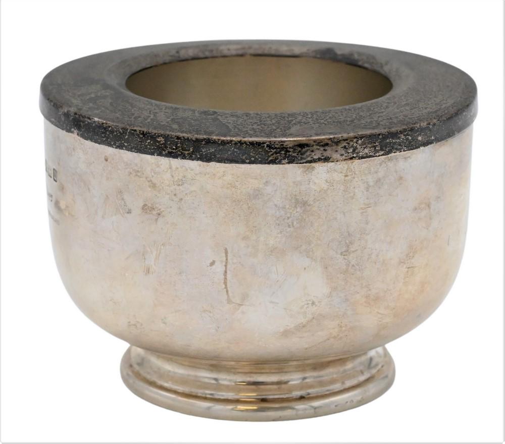 Asprey Sterling Silver Bowl, with attachment rim, (1 of 4)