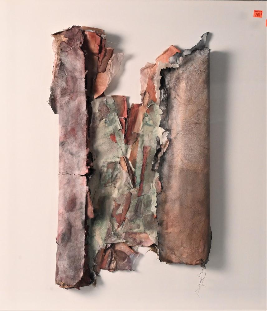 Two Framed Pieces, to include Dead Sea Scrolls, 1988, (1 of 8)