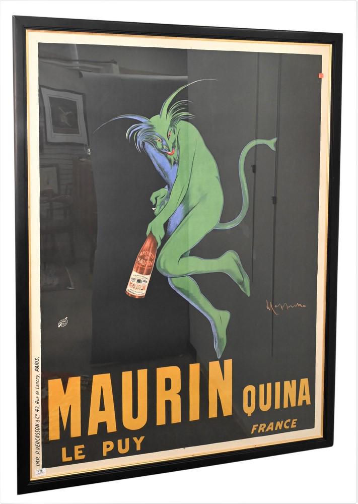 Leonetto Cappiello, Maurin Quina Green Devil 1932, (1 of 6)