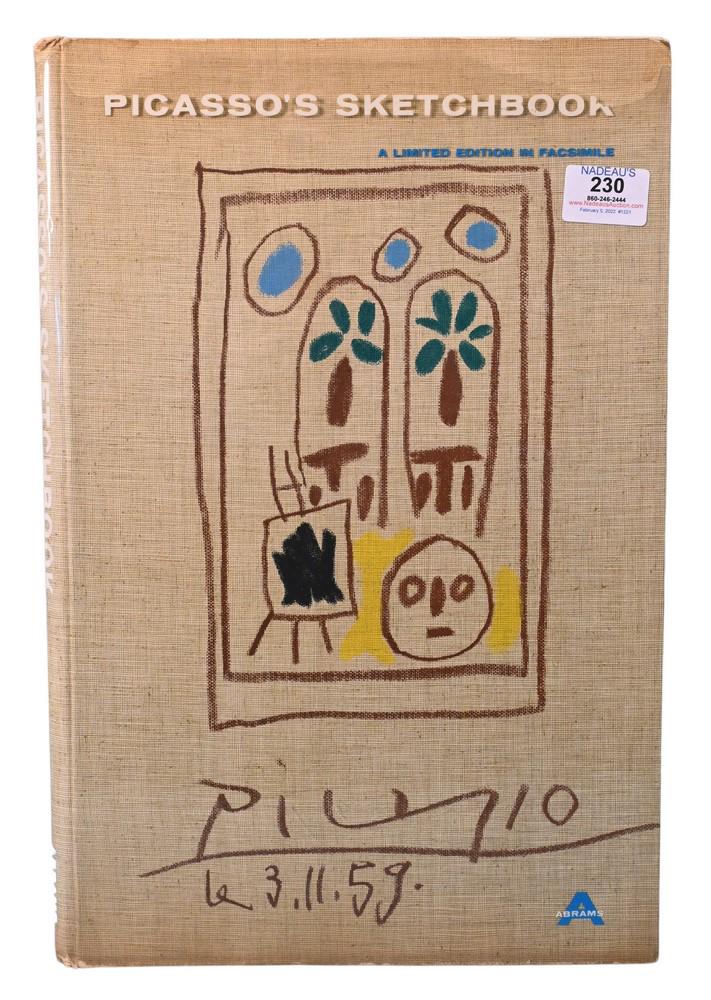 Picasso's Sketchbook, Limited Edition in Facsimile (1 of 4)