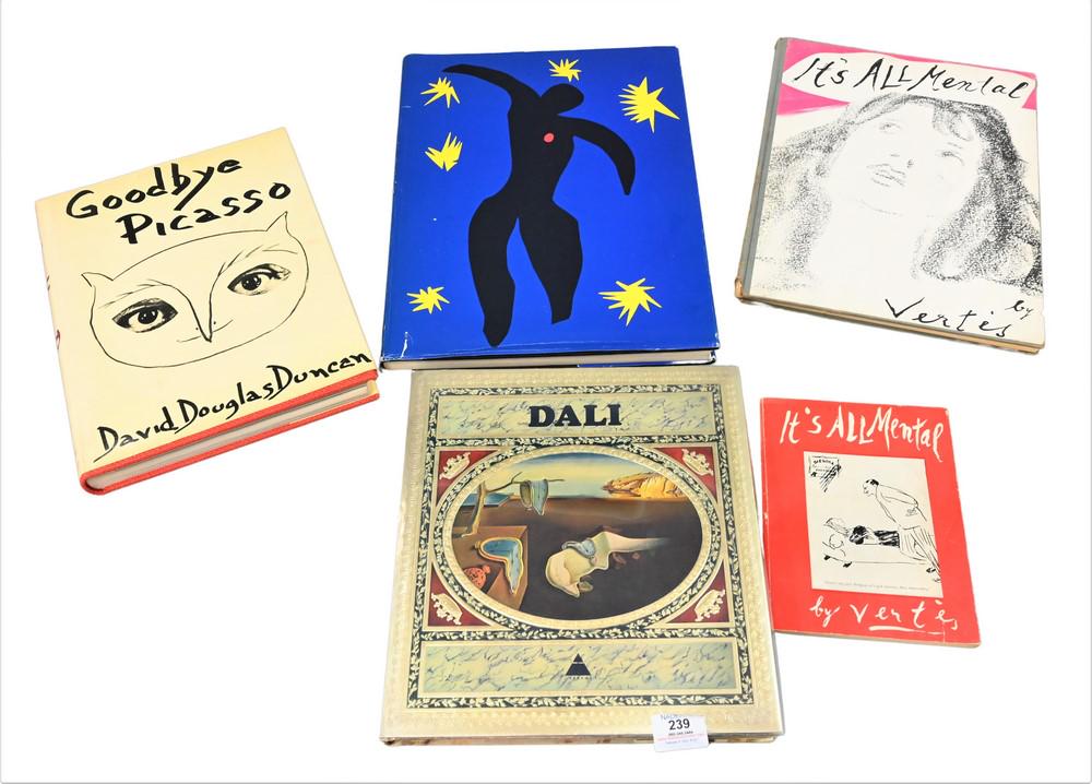 Group of Five Books, to include Henri Matisse Jazz (1 of 6)