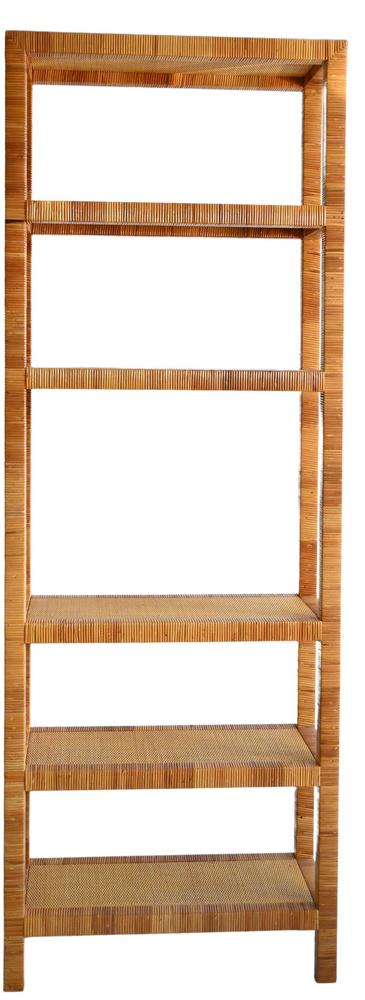 Bielecky Brothers Rattan and Cane Etagere, height 90 (1 of 4)
