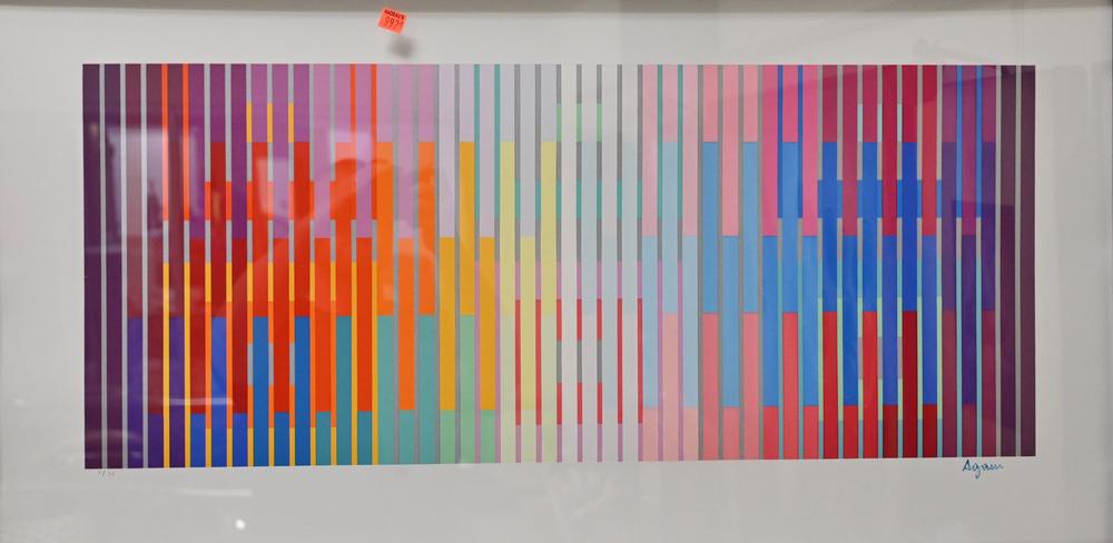 Yaacov Agam (Israel, b. 1928), Eternal Rainbow, 1992, (1 of 5)