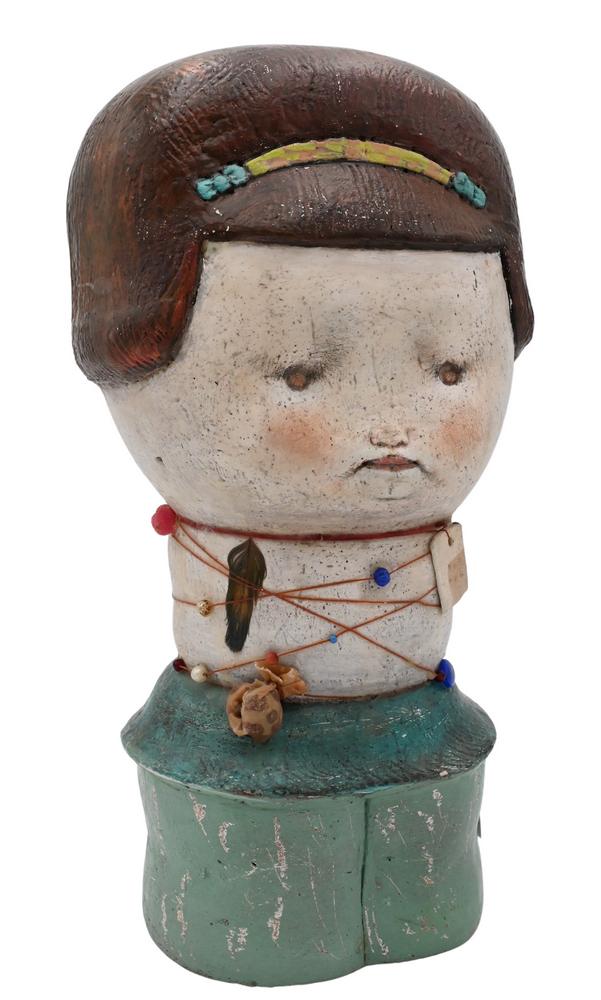 Mariana Monteagudo, figural sculpture, ceramics and (1 of 4)