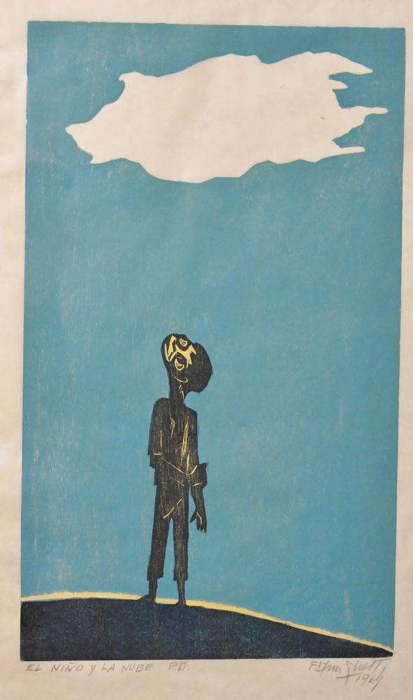 Francisco Amighetti, (Costa Rican, 1907-1998), El Nino (1 of 6)